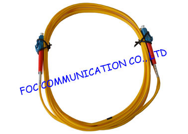 Betreiben Sie 2.0mm Faseroptikverbindungskabels lc lc für FTTH, niedrige Einfügungsdämpfung