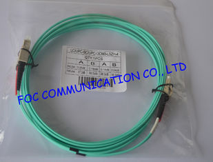 10Gb OM3 LSZH LC Sc-Einmodenfaser-Flecken-Kabel für Telekommunikationsnetze