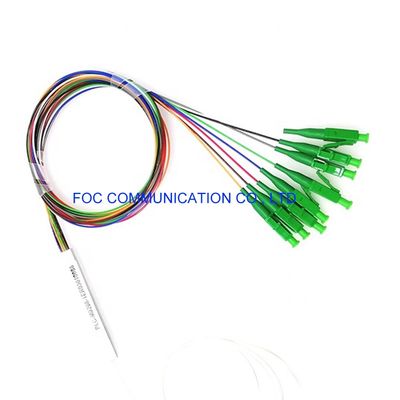 Plc-Teiler 1650nm CATV Faser FTTX 1×8 mit Verbindungsstück LC APC