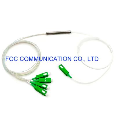 Mini Tube Low PDL 1×4 PLC-Teiler G.657A Verbindungsstücke PVC-Sc APC