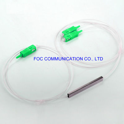 CATV-Systeme Sc APC Ftth Mikrostahlrohr G657A Plc-Teiler-1*2