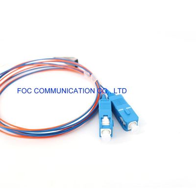CATV LAN-Inspektion LSZH 1x2 PLC-Teiler Mini Tube 1650nm für FTTH-Netze