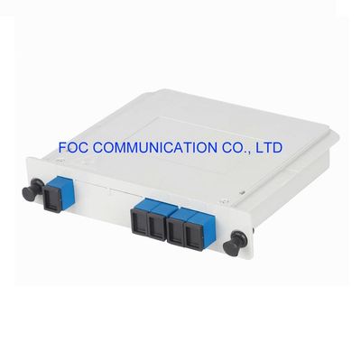 Hohes Einheitlichkeit 1×4 niedriges PDL PLC-Faser-Kassette Sc UPC 1260nm