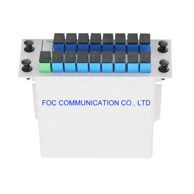 Sc UPC 1650nm Einheitlichkeit PLC-Teiler-1×16 1.5dB aus optischen Fasern