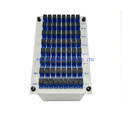 1260nm CATV PLC-Teiler 1×64 Ftth Faser Sc UPC Plc-Teiler