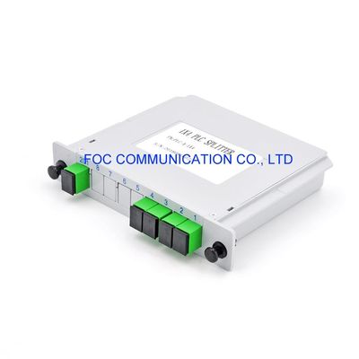 Faser PLC-Kassette Sc APC 1×4 FTTX-System-DWDM CWDM Plc-Teiler