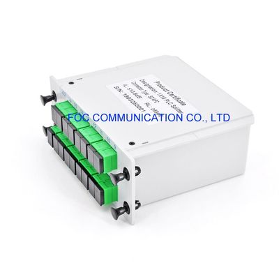 Plc-Teiler Sc APC 1×16 Faser PON FTTX 1650nm niedrige Einfügungsdämpfung