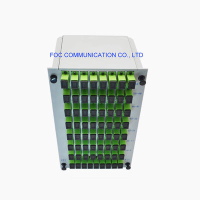 PON FTTX 1×64 CATV Faser-Optikteiler-Kasten Plc-Teiler-Modul Sc APC DWDM