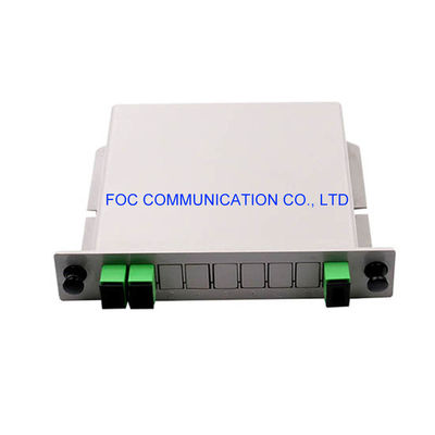 Sc APC 1×2 Gestell PLC-Teiler-650nm besteigbar für Netze PON CATV