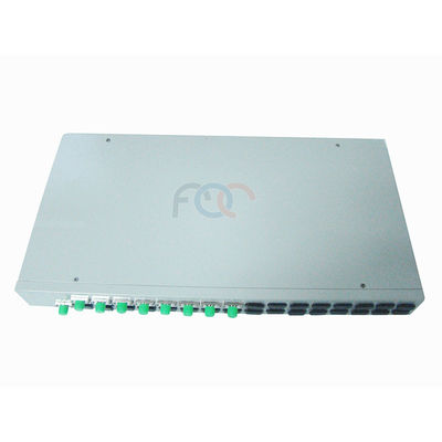 Gestell-Berg Plc-Teiler FC UPC 1x8 für passives optisches Netz FTTH