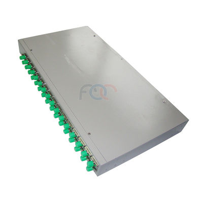 1650nm 1×32 Jacke des PLC-Faser-Optikteiler-Gestell-Berg-LSZH