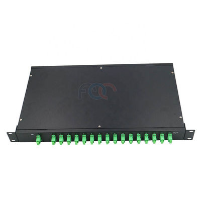 Niedriger Gestell-Berg PLC-Teiler 1 RU 19&quot; PDL 1260nm 1x16 Sc APC