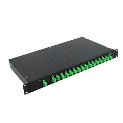 1x16 FTTH passiver PLC-Teiler 1 RU 19&quot; niedrige PDL Gestell-Berg Sc-APC