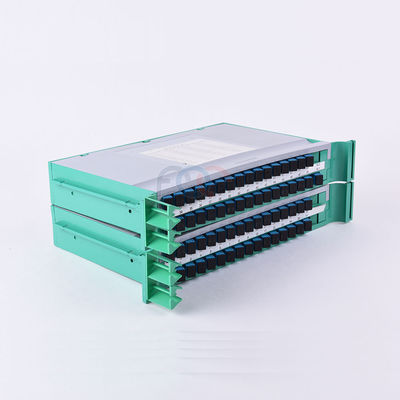 FTTH-Paletten-Faser PLC-Teiler 1650nm 19&quot; Gestell-Berg 1x64 Sc UPC
