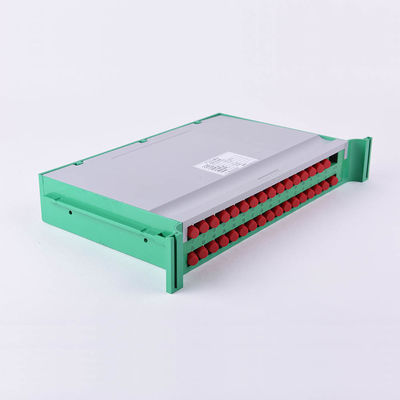 Faser FC UPC Optik-Zoll Tray Ftth Plc Splitter PLC-Teiler-1x32 19