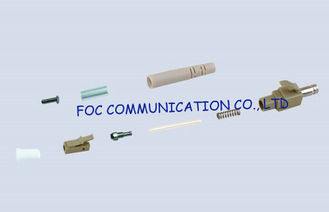 0.9mm LC Faser-Optikverbindungsstück-und Singlemode Simplexbetrieb in mehreren Betriebsarten für CATV und WAN