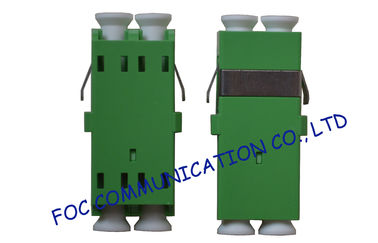 Zirkoniumdioxid-keramischer Ärmel-Faser-Optikadapter LC/APC-Duplex ohne Flansch