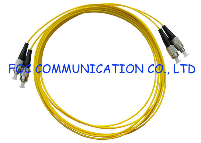 Faser-Optikverbindungskabel-Duplex-Biegungs-unempfindliches Faser-Metallgehäuse FTTH FC