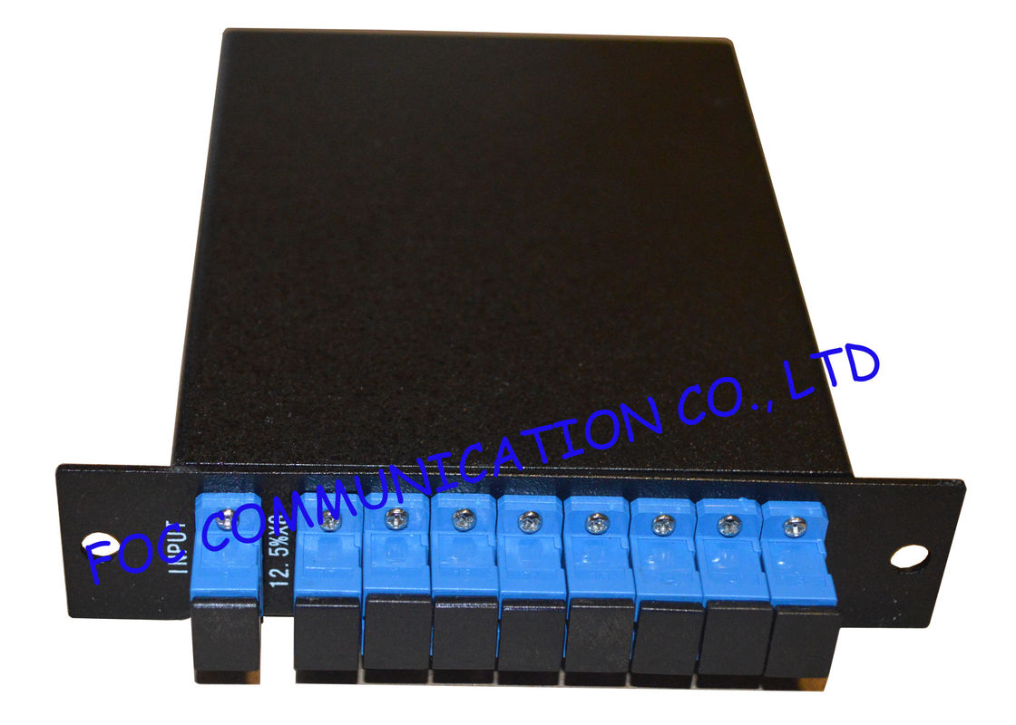Art Gestell-Berg Faser 1*8 PLC-Teiler-LGX mit Sc-/UPC-Verbindungsstück-niedriger Einfügung