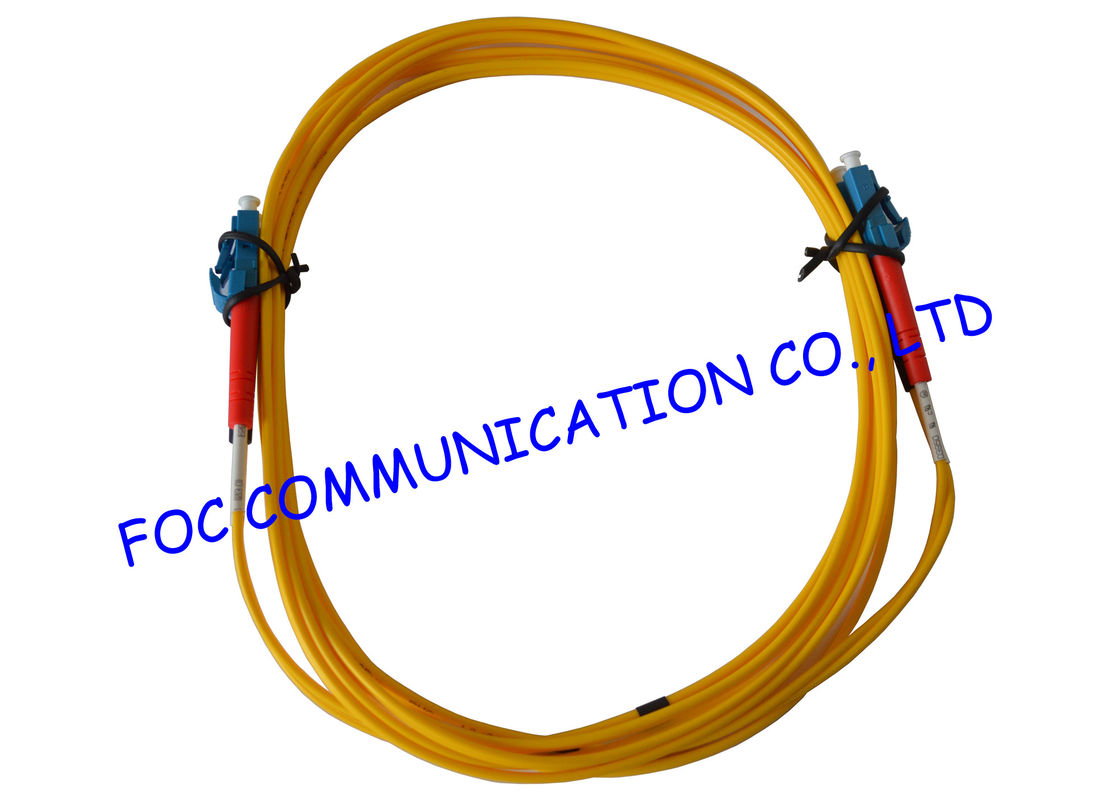 Betreiben Sie 2.0mm Faseroptikverbindungskabels lc lc für FTTH, niedrige Einfügungsdämpfung