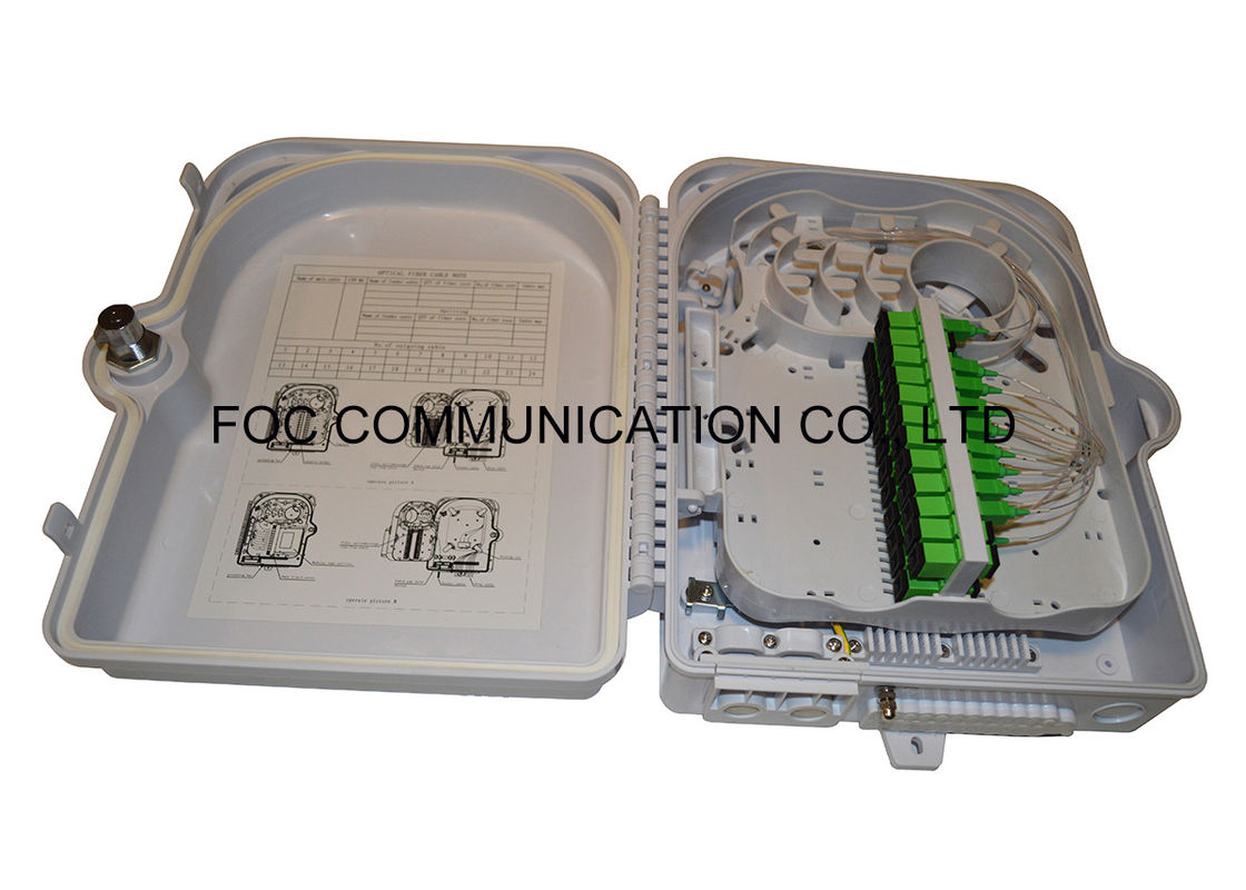 Kern-Faser-Optikschalttafel des Faser-Teiler-Beendigungs-Kasten-24 mit 1x16 PLC Blockless