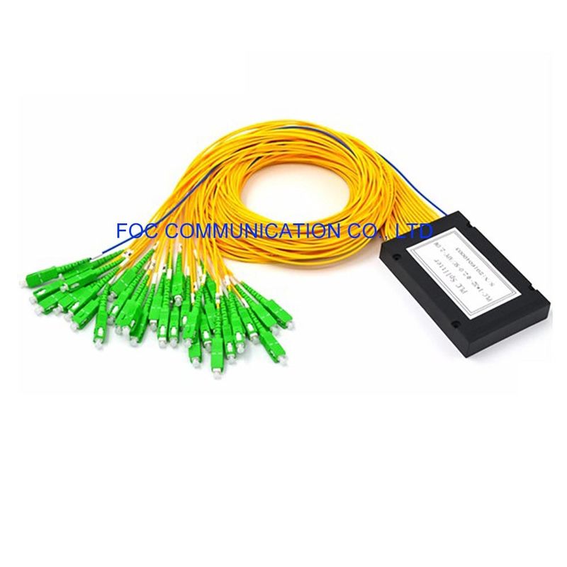 Modul-Art aus optischen Fasern niedrige PDL ABS Teiler Sc APC 1×32 FTTX