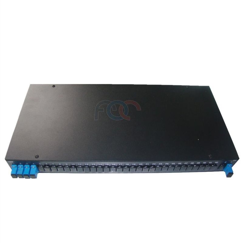 1×4 LSZH PVC-Faser-Optikteiler G.657A 1260nm mit St.-Verbindungsstücken FC Sc-LC