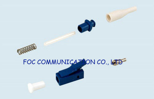 Simplex-Verbindungsstück-hohe Präzisions-Zwinge LC aus optischen Fasern, Verbindungsstücke aus optischen Fasern